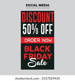 Black Friday banner ad design