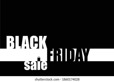 Black Friday banner background. Template for promotion, advertising, web, social and fashion ads. Vector illustration.