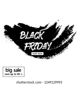 black friday banner brush
