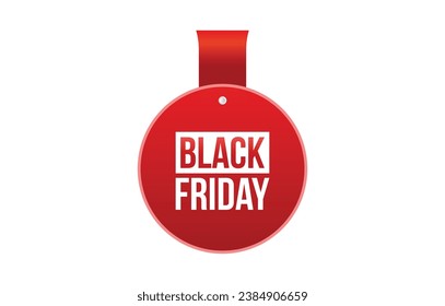 black friday banner design. black friday icon. Flat style vector illustration.