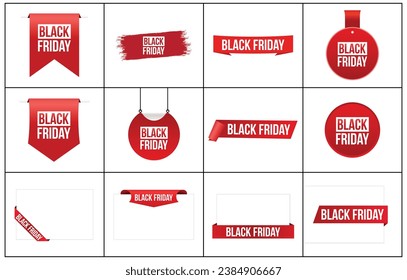 black friday banner design. black friday icon. Flat style vector illustration.