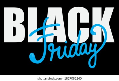 Black Friday banner design. Black Friday poster announcement design. Vector illustration.