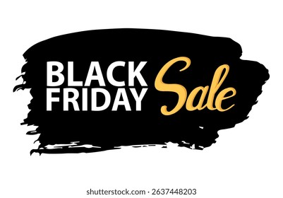 Black Friday banner design. Black Friday promotional poster design. Vector Illustration.