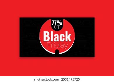 modelo de design de banner de sexta-feira preta