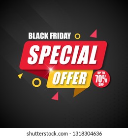 Black Friday Banner Design Template