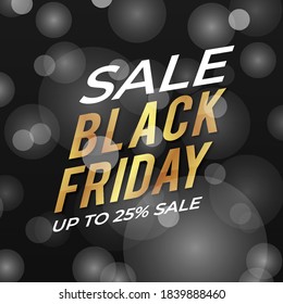 schwarze Friday-Banner-Design-Vektorgrafik für die Werbung für den Verkauf in sozialen Medien