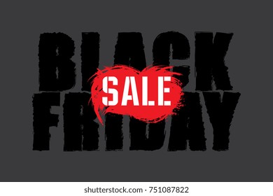 black friday banner layout design