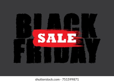 black friday banner layout design