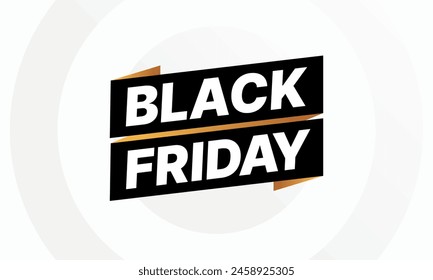 Black Friday Banner Sale Gold