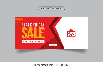 Black friday banner, black friday sale banner, black friday super sale offer banner, november 27 banner
