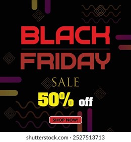 Black Friday banner. Special discount offer design. Product discount festival banner design. Black Friday Sale set. Flat Vector Illustration.