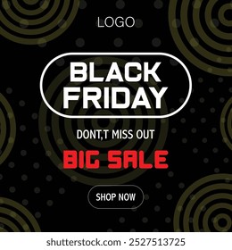 Black Friday banner. Special discount offer design. Product discount festival banner design. Black Friday Sale set. Flat Vector Illustration.