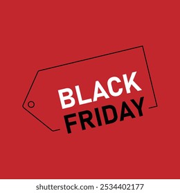 Banner da Black Friday. Projeto de oferta de desconto especial. Festival de desconto de produto
