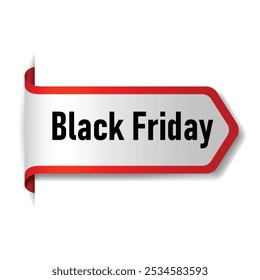 Black Friday banner. Special discount offer design. Product discount festival