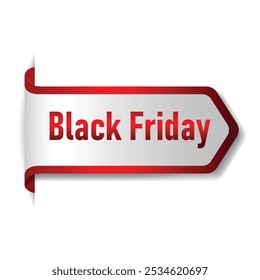 Black Friday banner. Special discount offer design. Product discount festival