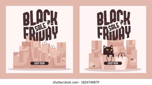 Black friday banner super sale discount