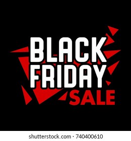 Black friday banner template