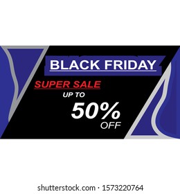 Black friday banner template design ilustration vector 