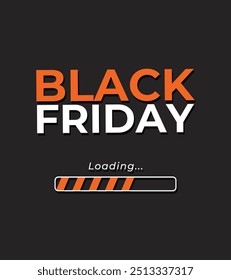 Black friday banner. Vector illustration. Black Friday sale