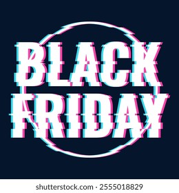 Black Friday Banner. Vector Illustration