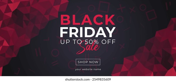 Black Friday Banner Vector Template