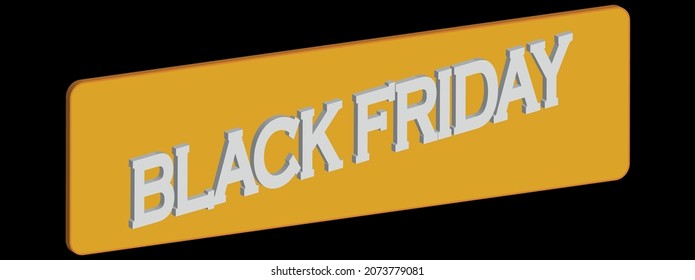 Black Friday Banner - Vetor Black Friday, yellow, white and black.