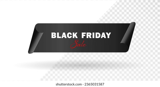 Banderas del Black Friday. Plantilla de diseño de vectores. Etiqueta de venta de pancartas. Etiqueta de descuento de oferta especial de mercado.