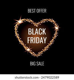 Viernes negro. Mejor oferta. Gran venta