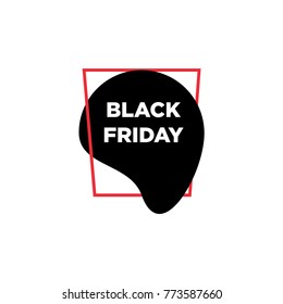 Black Friday   best price vector tag design