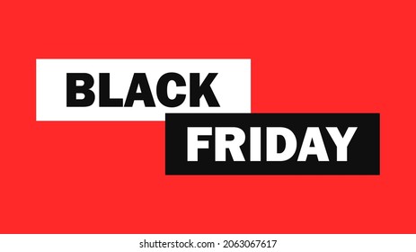Black Friday. Big sales and discounts. Black friday sale poster or banner. Vector illustration