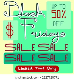 Black friday business offer banner Sale. Social Media Promotion template