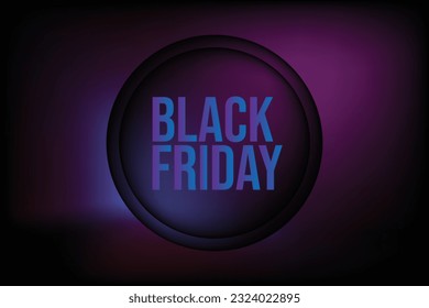 black friday button background screensaver offline stream gaming background with neon pink and cyan color glowing triangle shape