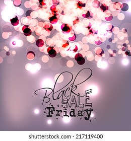 Black Friday Calligraphic Designs. Poster Sale.Typography. Vector illustration.