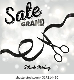Black Friday Calligraphic Designs. Poster Sale.Typography. Vector illustration.
