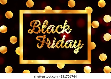 Black Friday Calligraphic Designs. Poster Sale.Typography.Vector illustration. Sale Tags for special offers and black Friday