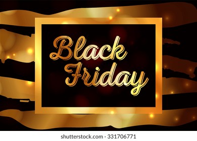 Black Friday Calligraphic Designs. Poster Sale.Typography.Vector illustration. Sale Tags for special offers and black Friday