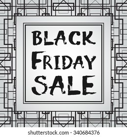 Black Friday Calligraphic Designs. Poster Sale.Typography special offers and black Friday.
