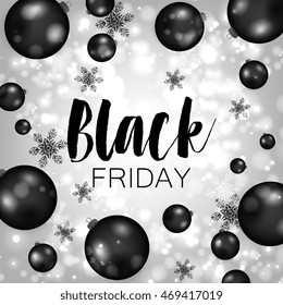 Black Friday Calligraphic Designs. Poster Sale.Typography. Vector illustration.