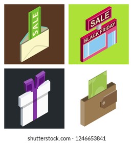 Black Friday Calligraphic Designs . Retro Style Elements . Vintage Ornaments . Sale, Clearance . Vector Set