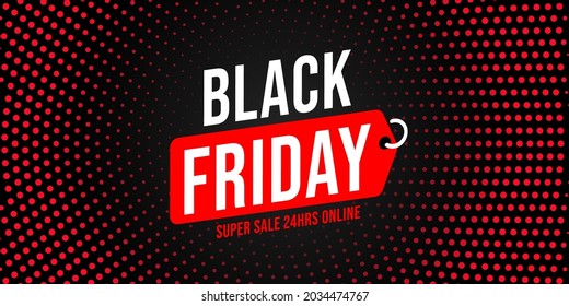 Black Friday cheap price only 24 hour sale banner template. Three-dimensional poster for retail shopping wholesale vector illustration. Promo certificate, header or discount coupon design svg