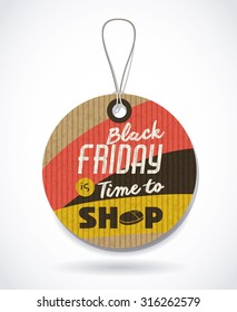 Black Friday concept with sale icons design, vector illustration eps 10