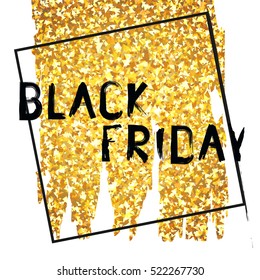 black friday conceptual card 