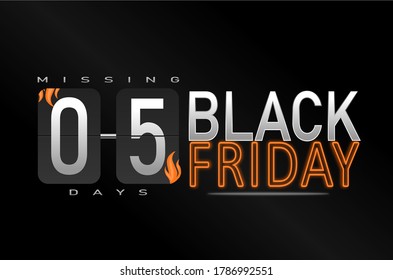 
Viernes Negro, cuenta regresiva y venta