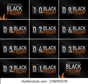 
Black Friday, Countdown and Sale