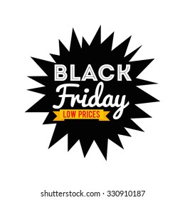 black friday deals design, vector illustration eps10 graphic 