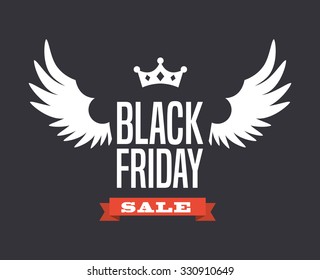black friday deals design, vector illustration eps10 graphic 