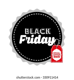 black friday deals design, vector illustration eps10 graphic 