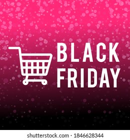 Black friday design template. Sales promo design. Holidays discount