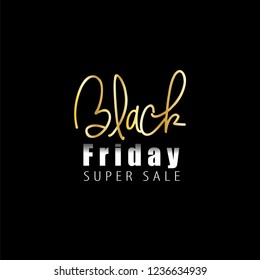 Black Friday Design Template For Social Media, Web, Promotion.