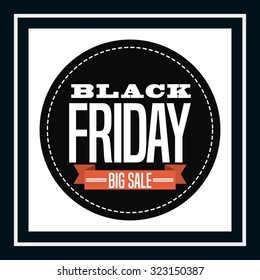 black friday design, vector illustration eps10 graphic 